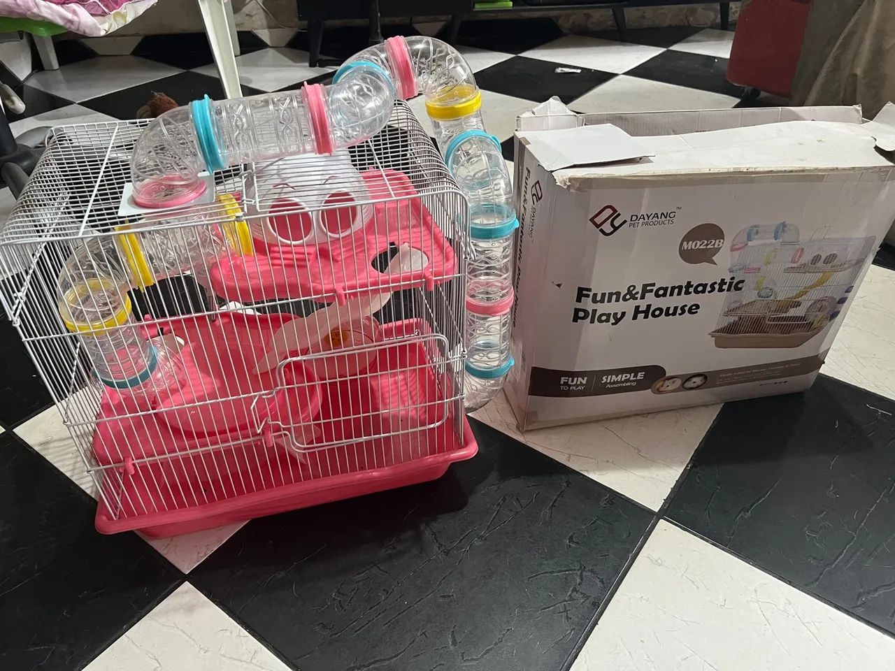 Gaiola para roedores