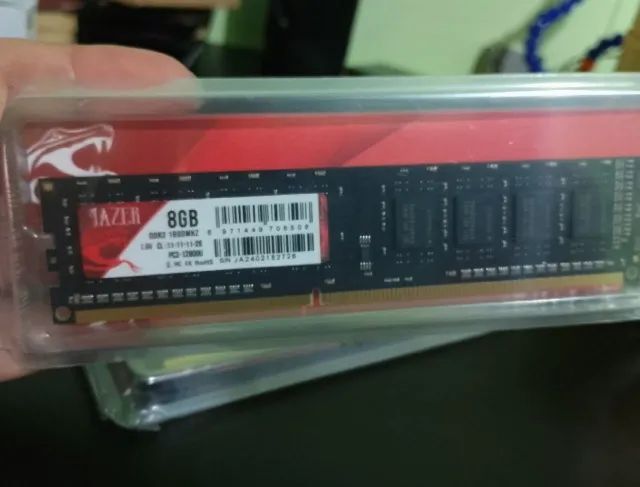 Memória Ram DDR3 8GB 1600mhz PC. - Foto 2