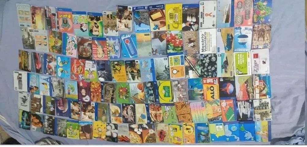 coleção Cartões telefônicos antigos - Foto 3