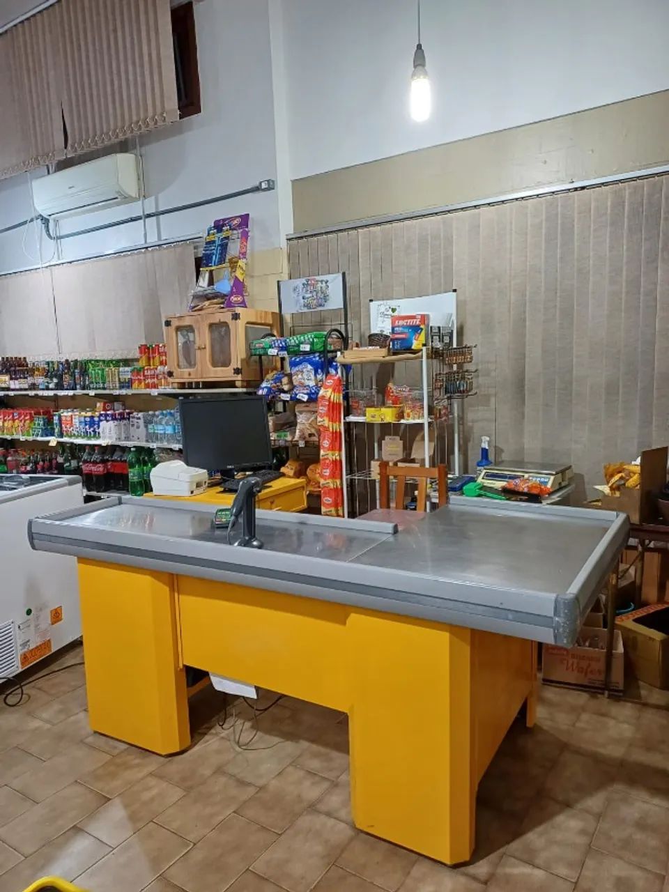 Frente de Caixa - Móvel em Aço e Inox