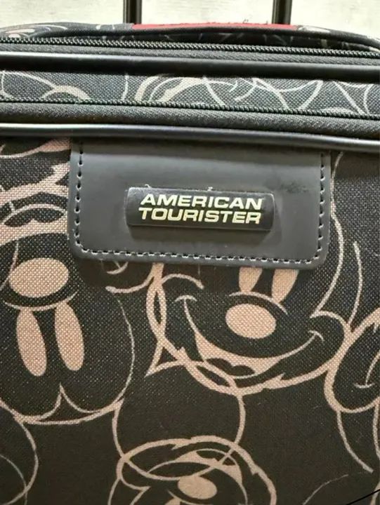 Mala American Tourister estampa Mickey | Tamanho G | Roda 360° - Foto 3