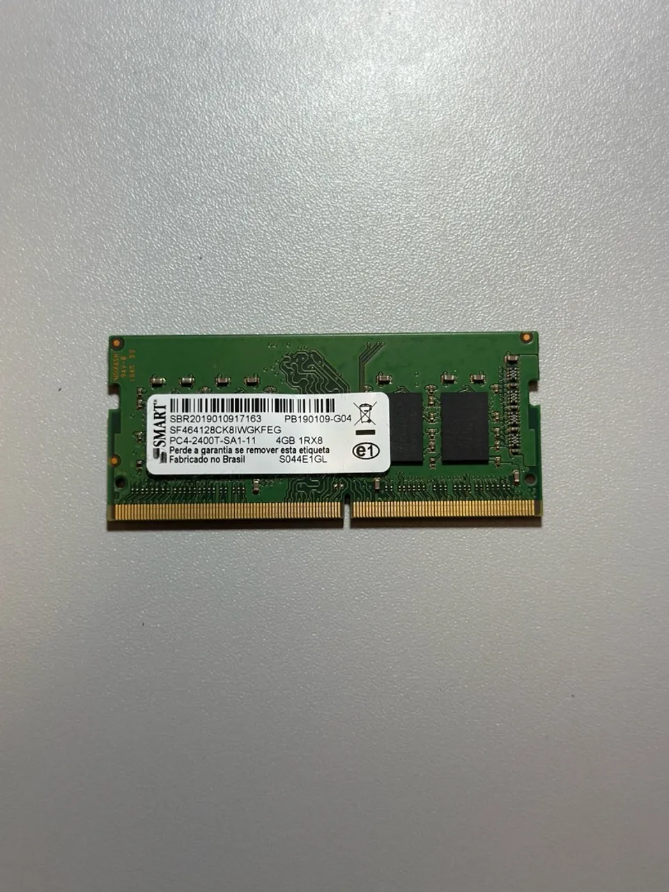 Memória DDR4 4GB