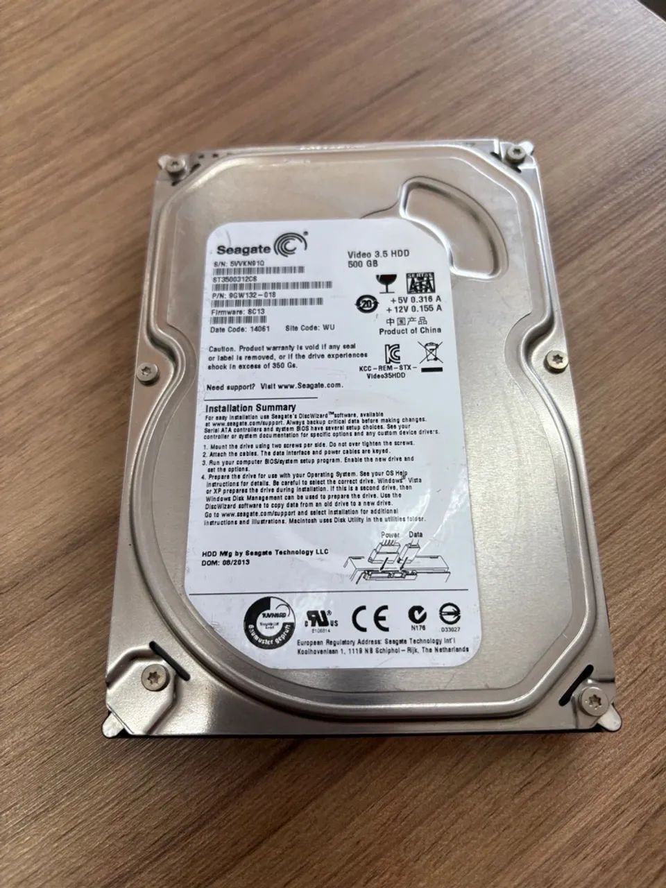 HD Seagate 500GB  64312628346242120