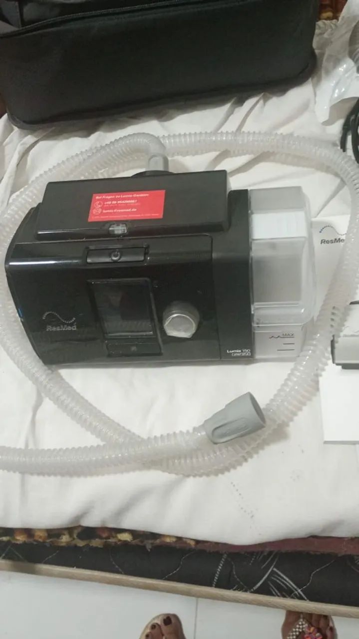 BiPAP / VPAP ResMed Lumis 150 ST-A - Kit Completo - Foto 5