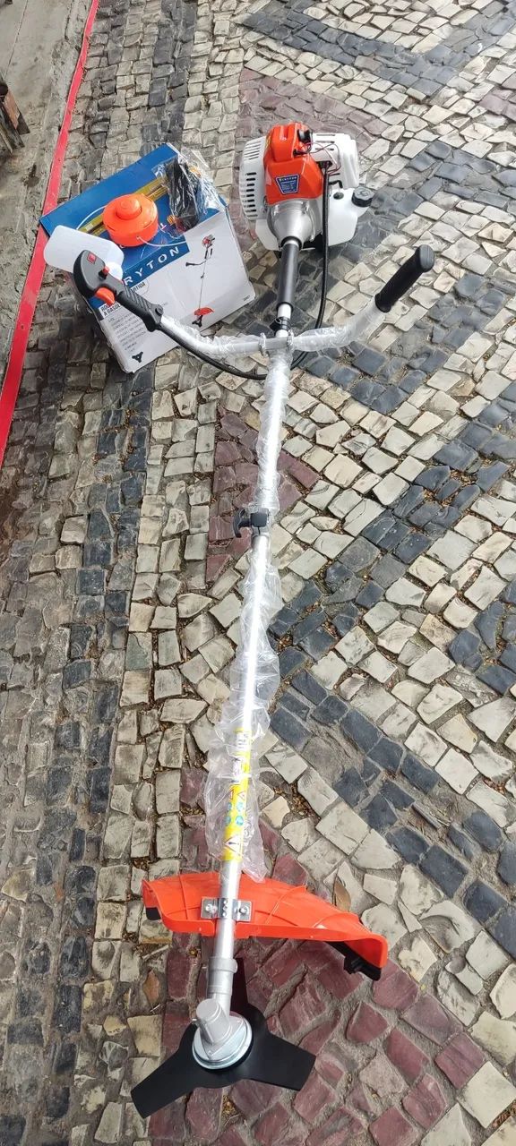 Roçadeira a Gasolina 2 Tempos - 65cc NOVA  - Foto 3