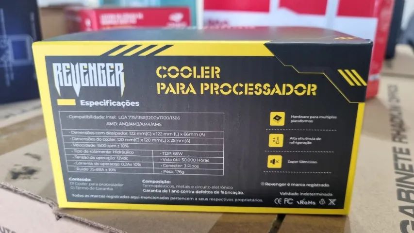 Cooler AMD e Intel REVENGER64302737457025122