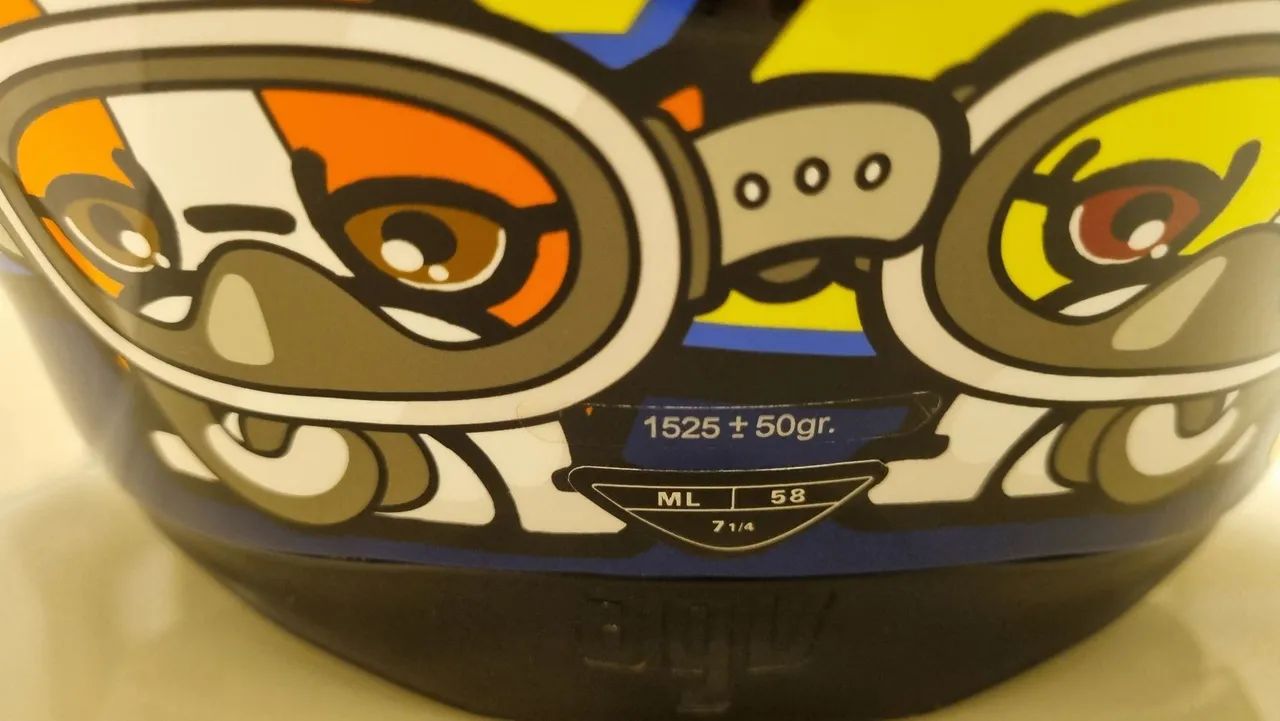 Vendo capacete agv k3 Valentino Rossi  - Foto 6