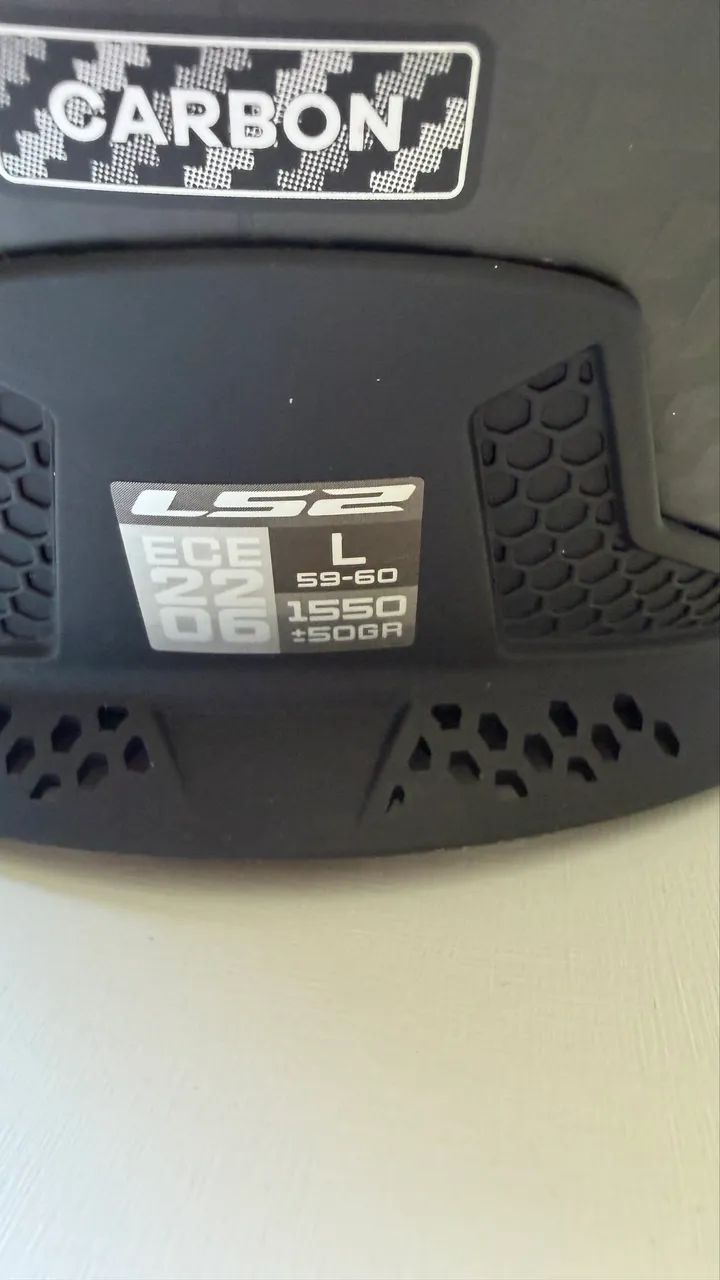 Capacete ls2 ff901 advant x carbon TAM. L - Foto 5