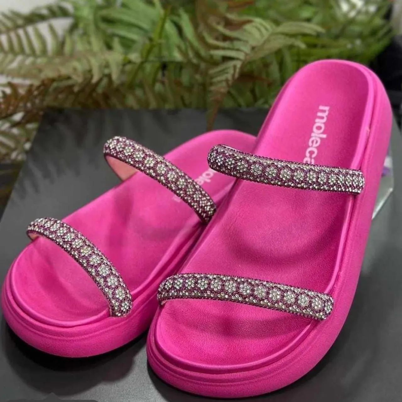 Papetes molecas com strass