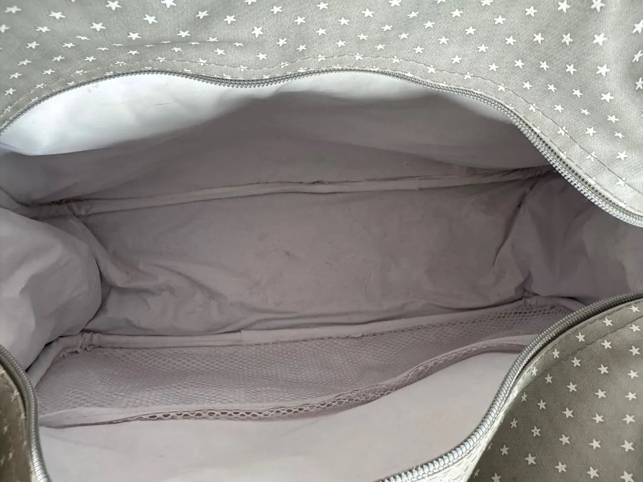 Bolsa Maternidade Estrelas Cinza - Batistela Baby - Foto 2