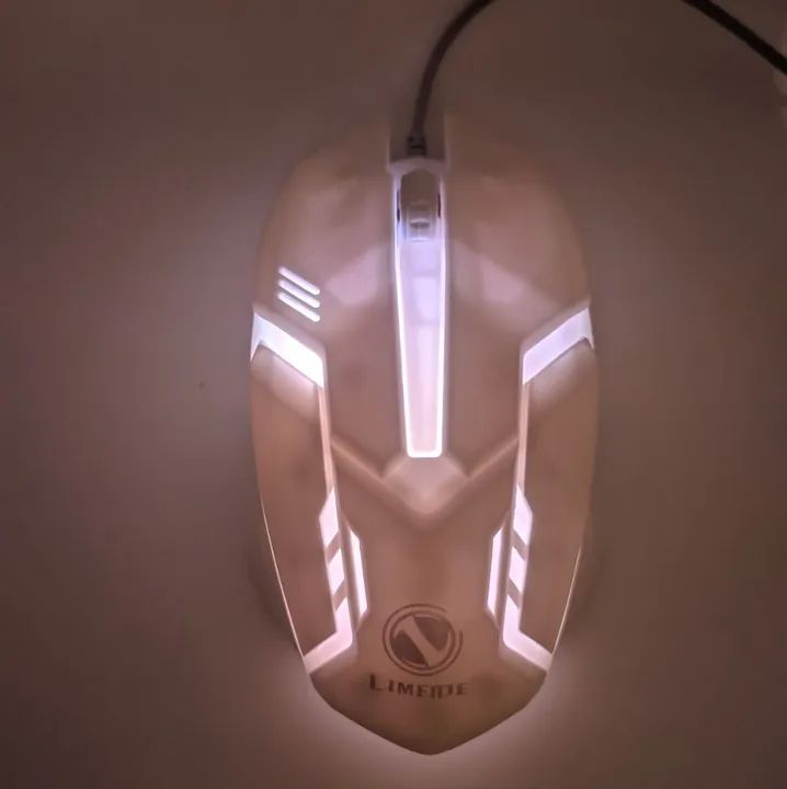 Kit 4 Mouse Gamer Limeide - Iluminação RGB - Alta Performance