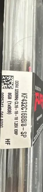 Memória Kingston 8GB DDR4 3200MHz