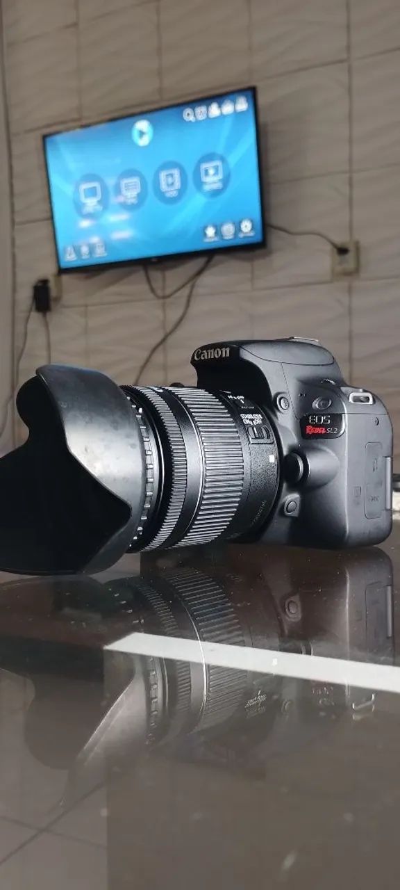 Câmera Canon DSLR Sl2 - Foto 4
