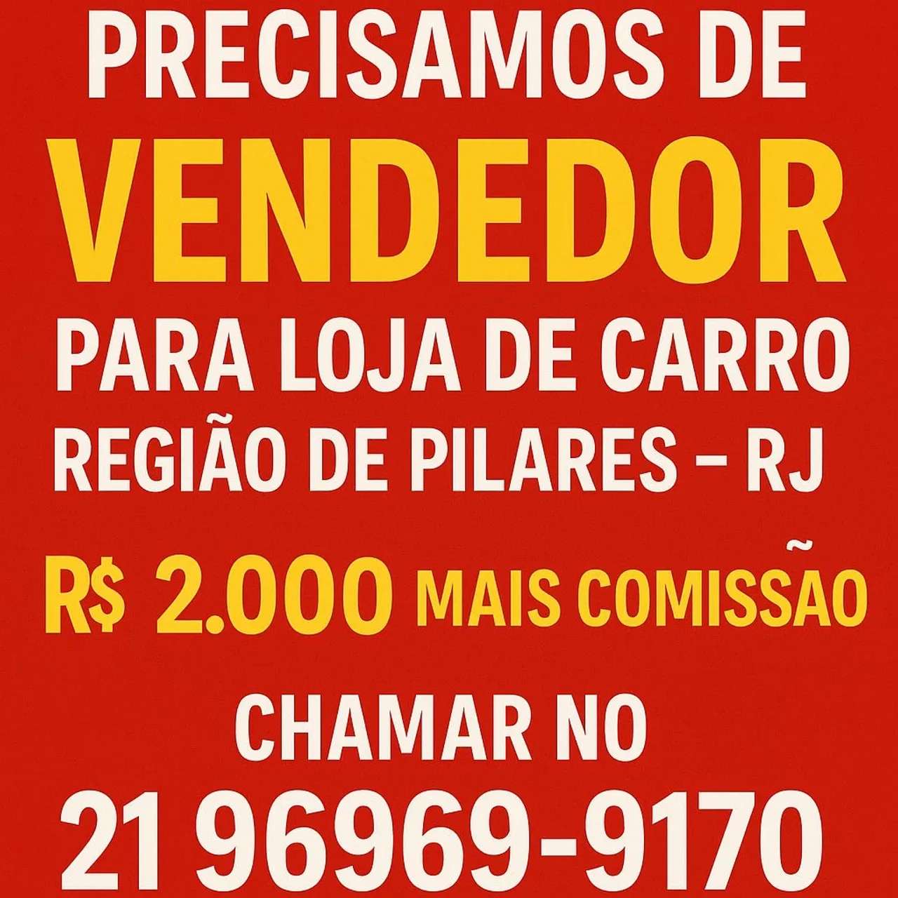 Vagas de emprego no Rio de Janeiro e região, RJ