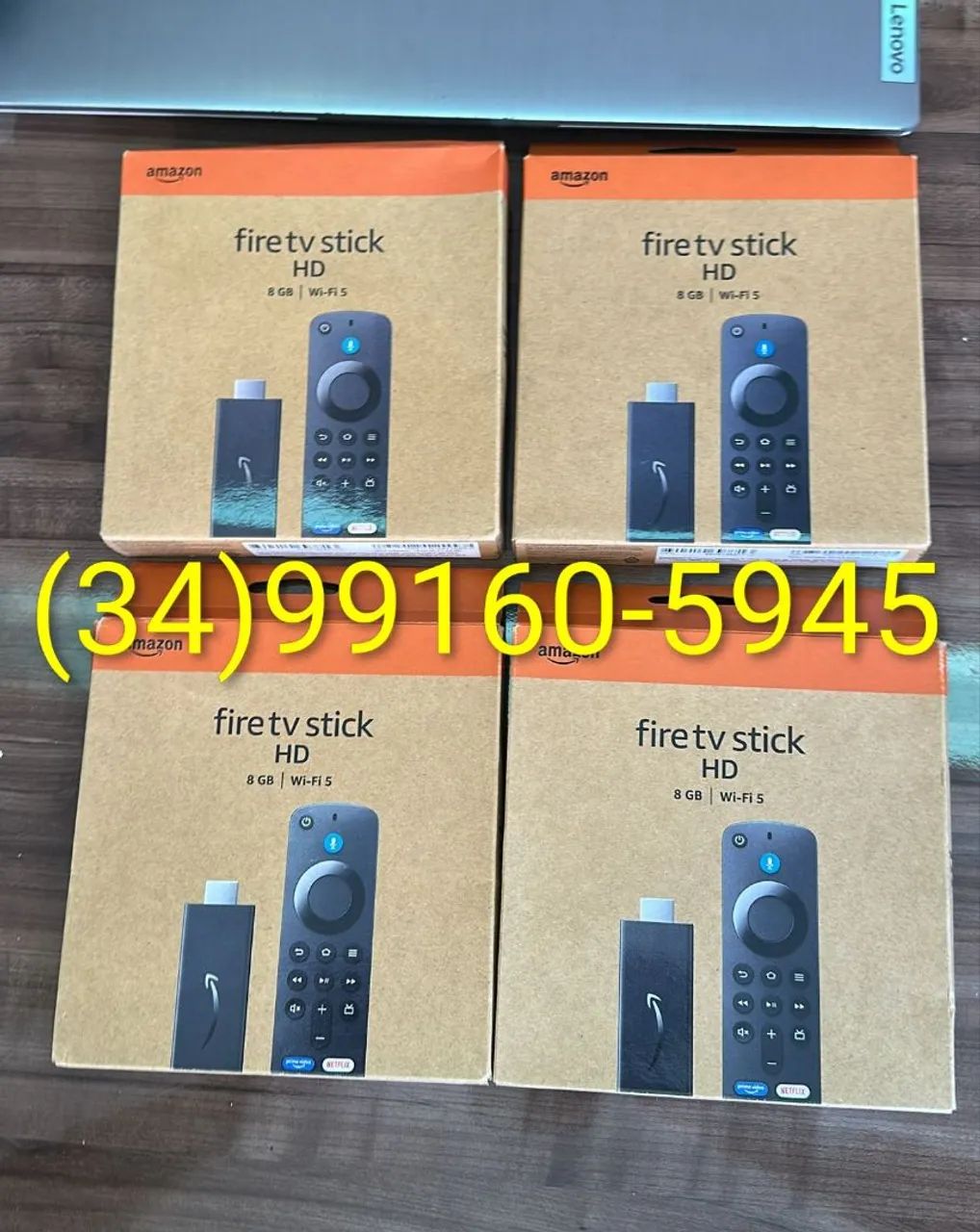 Fire TV Stick HD 8GB Wi-Fi 5 - Novo