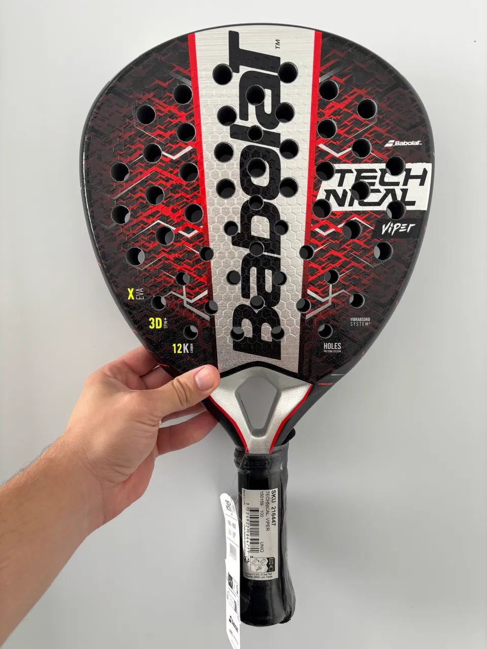 Raquete de Padel Babolat Technical Viper 2025 12K