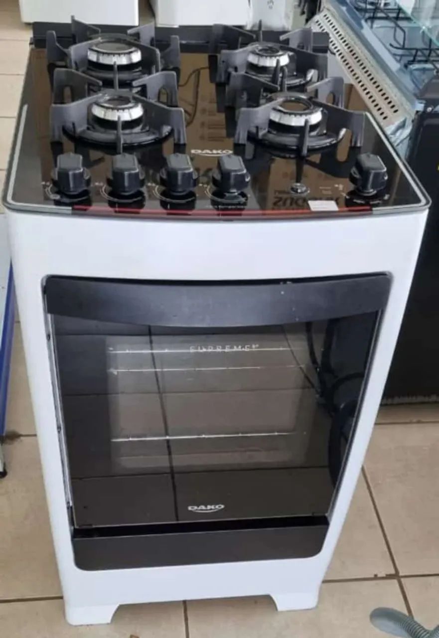 Fogão Dako 4 Bocas Branco - Usado 