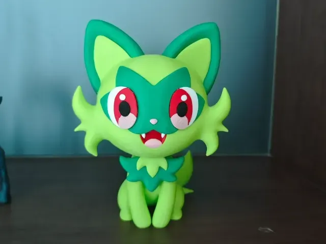 figure Sprigatito pokemon 20 cm,