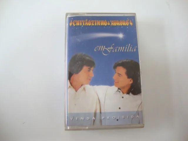 Fita K-7 Chitãozinho & Xororó - Em Família .