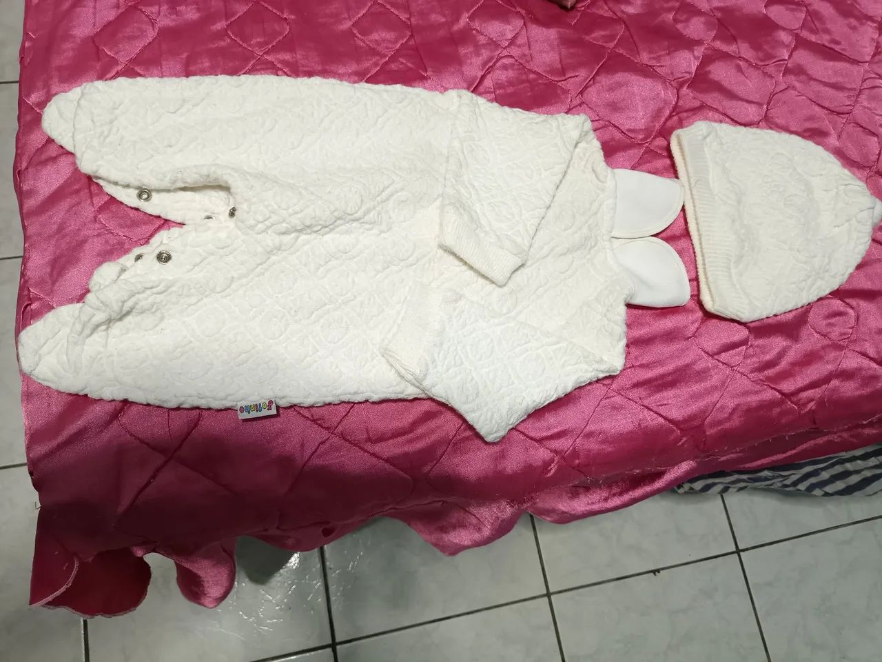 Macacão para Bebê com Touca  - Foto 2
