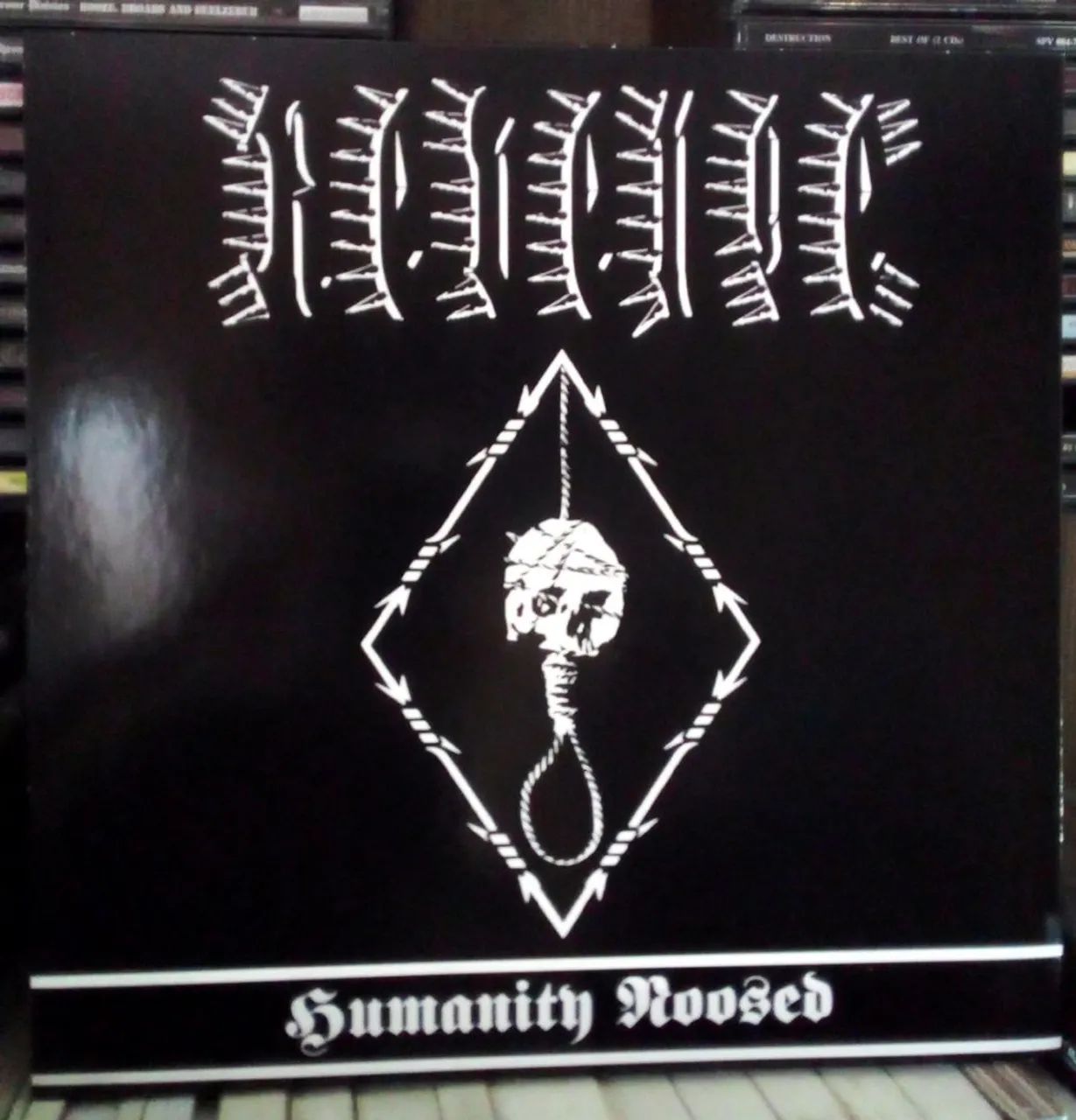 Black Witchery / Revenge - Holocaustic Death March to Humanity's Doom (Split MLP) 2015 - Foto 4