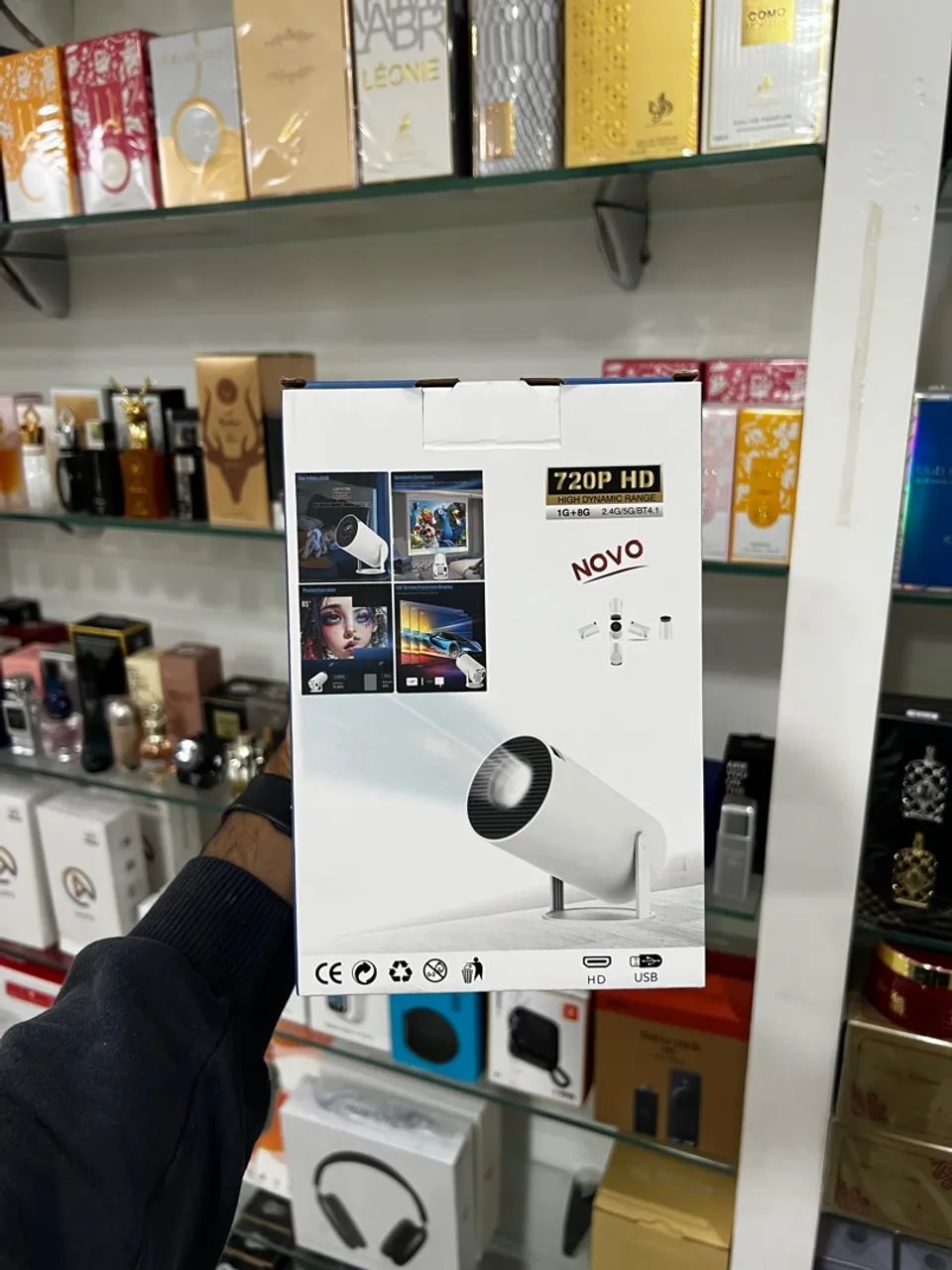 Projetor Portátil HY-300PRO 720P HD - Foto 3