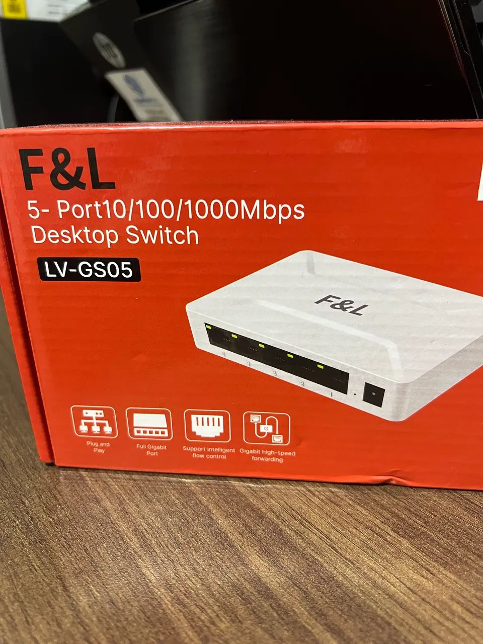 Switch 5 portas 10/100/1000