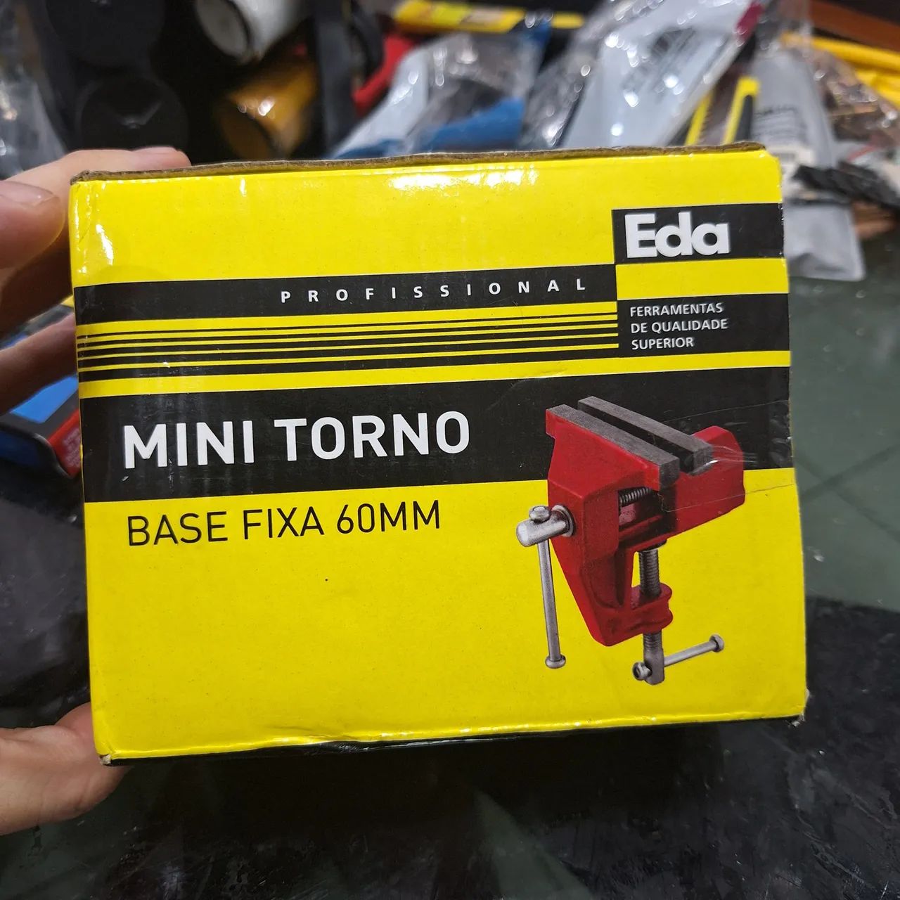 Morsa de Bancada Tipo Torno 60mm - Foto 4