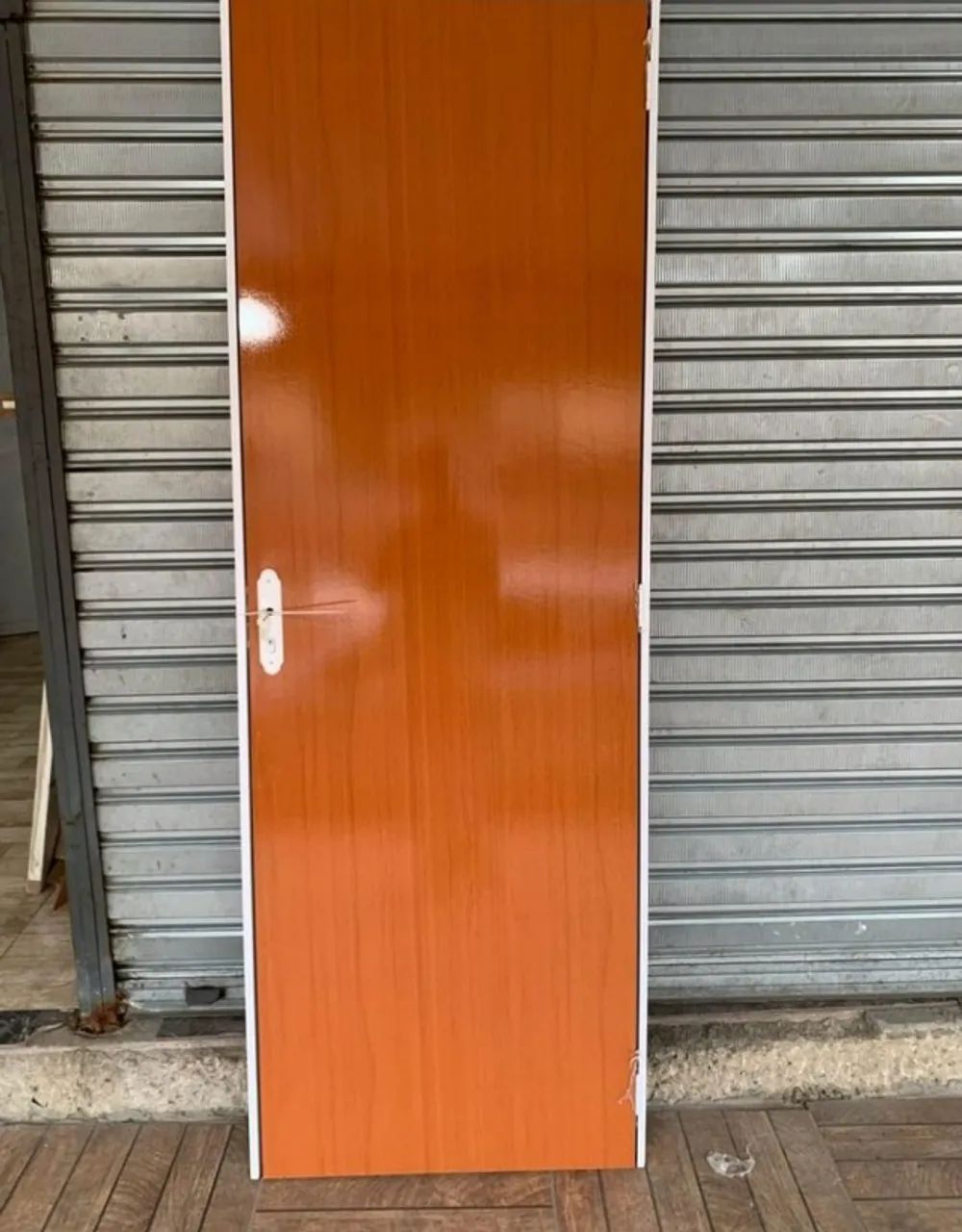 porta de madeira lisa - Foto 3