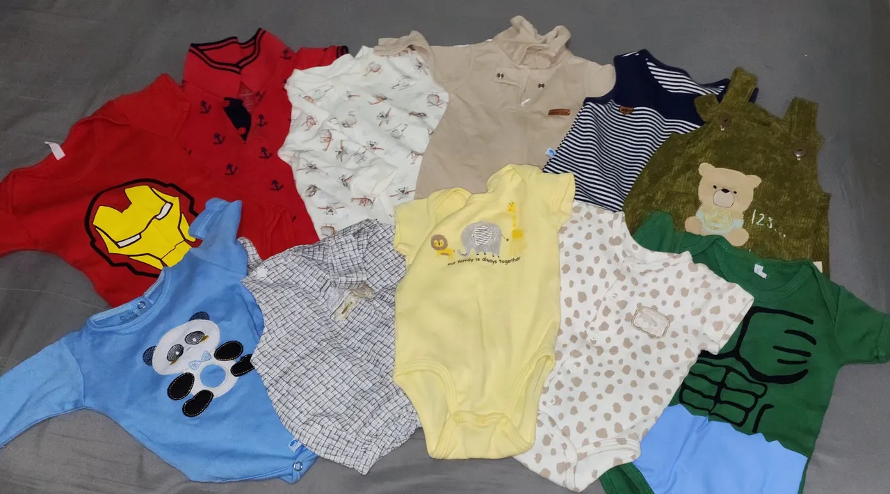 Kit de Roupas Bebê - 11 Peças