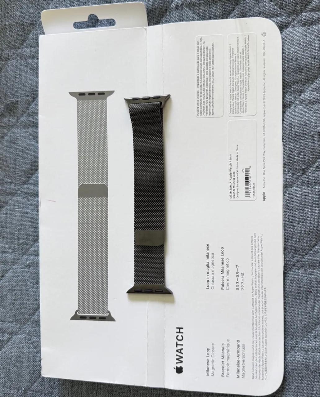 Pulseira Estilo Milanês Compatível com Apple Watch 38/40mm