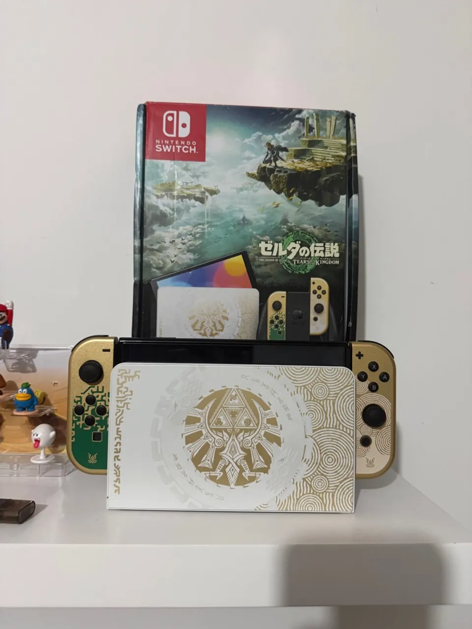 Nitendo switch OLED edição zelda 