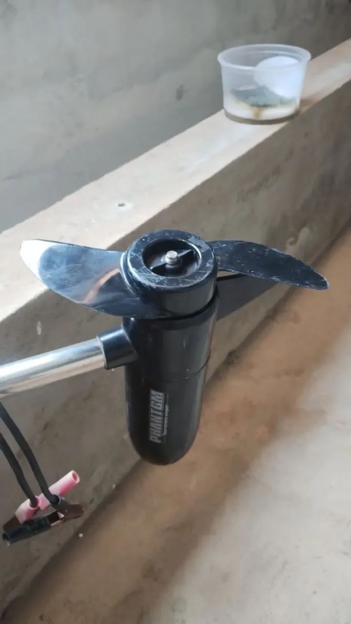 Motor Elétrico para Barco 12V - Usado - Foto 2