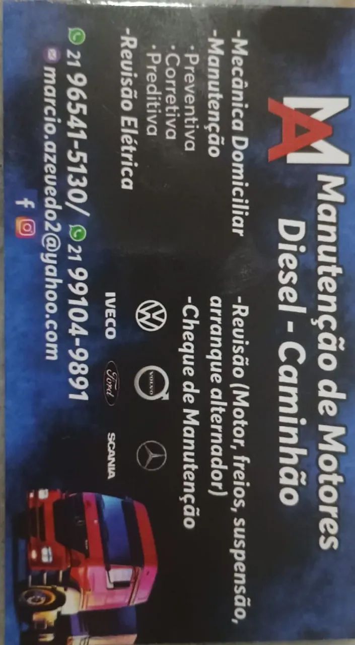 Mecânica Azevedo a domiciliar.