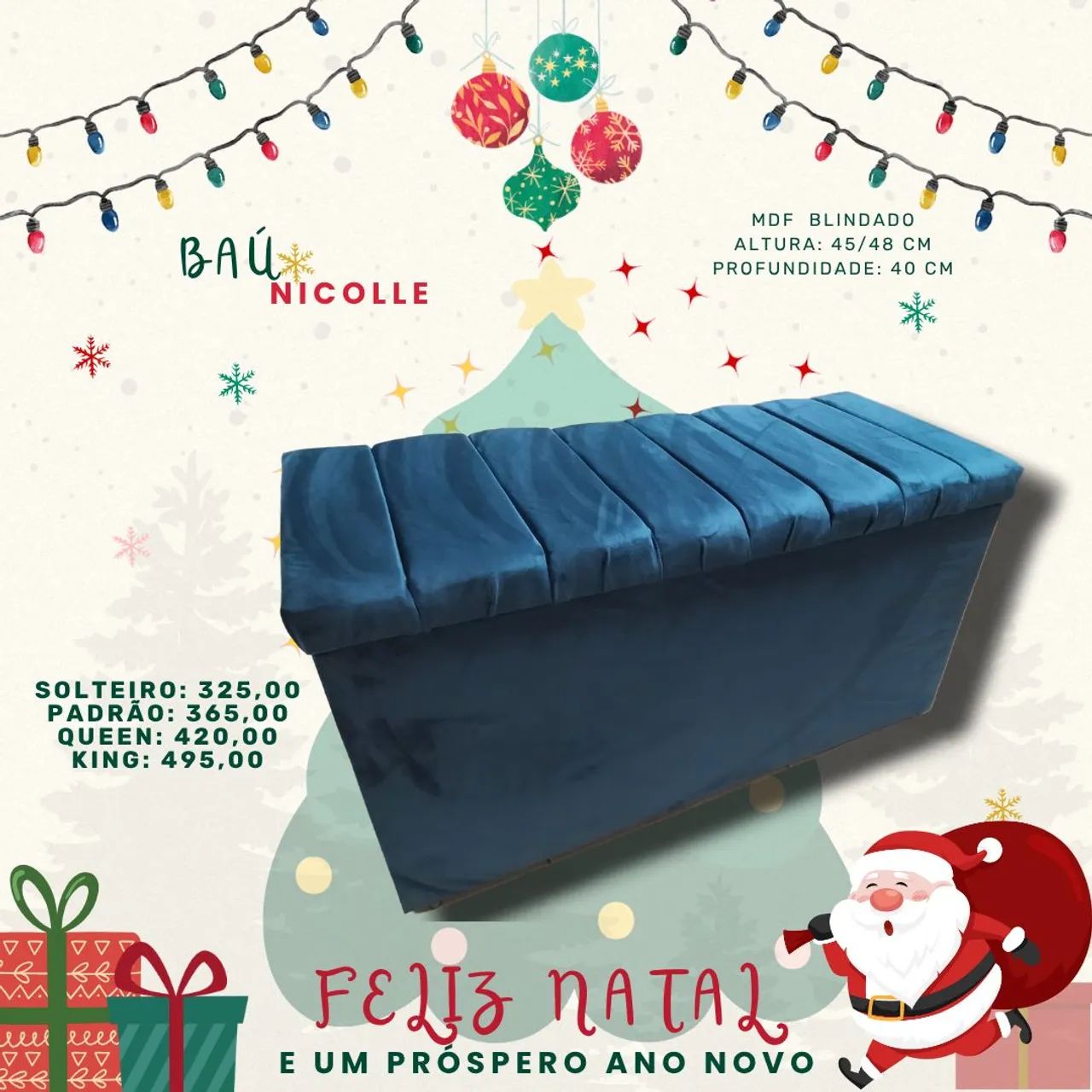 Promoção de baús todo em MDF! - Foto 2