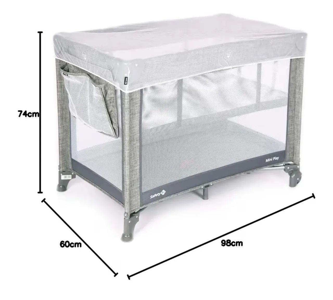 BERÇO PORTÁTIL SAFETY 1ST - Foto 5