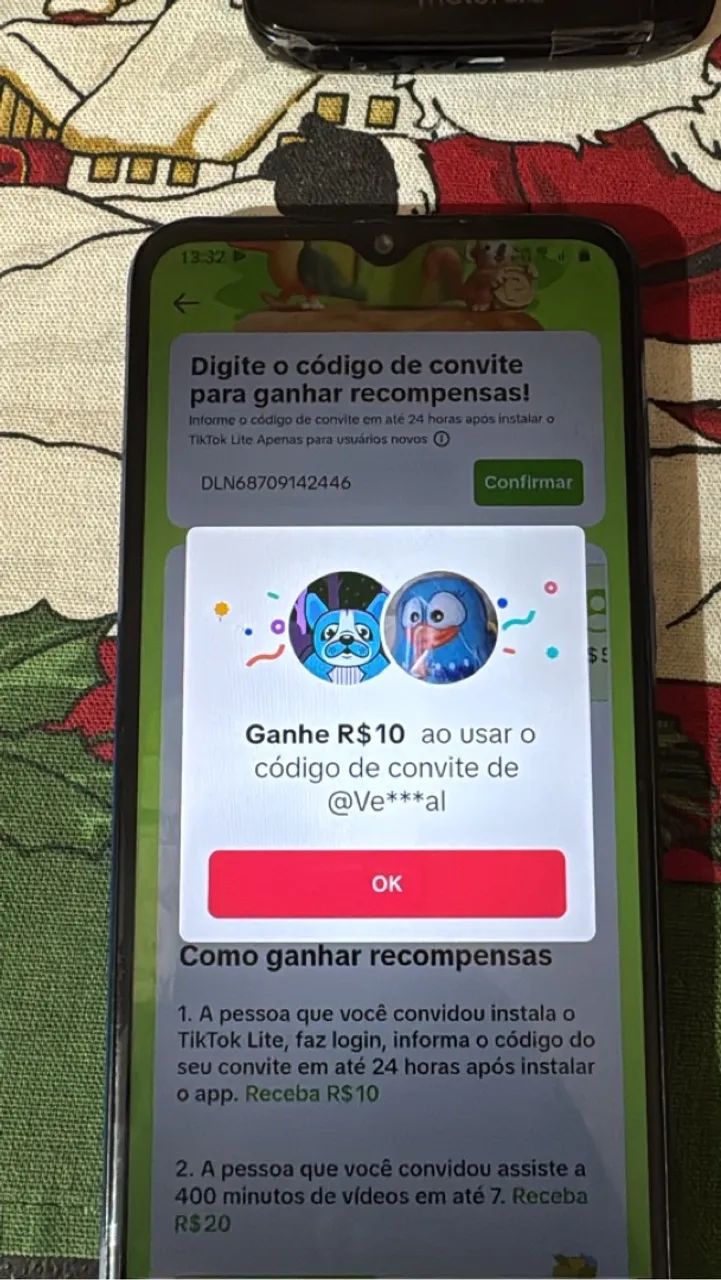 Ganhe R$15 com TikTok Lite quem ainda não tem 