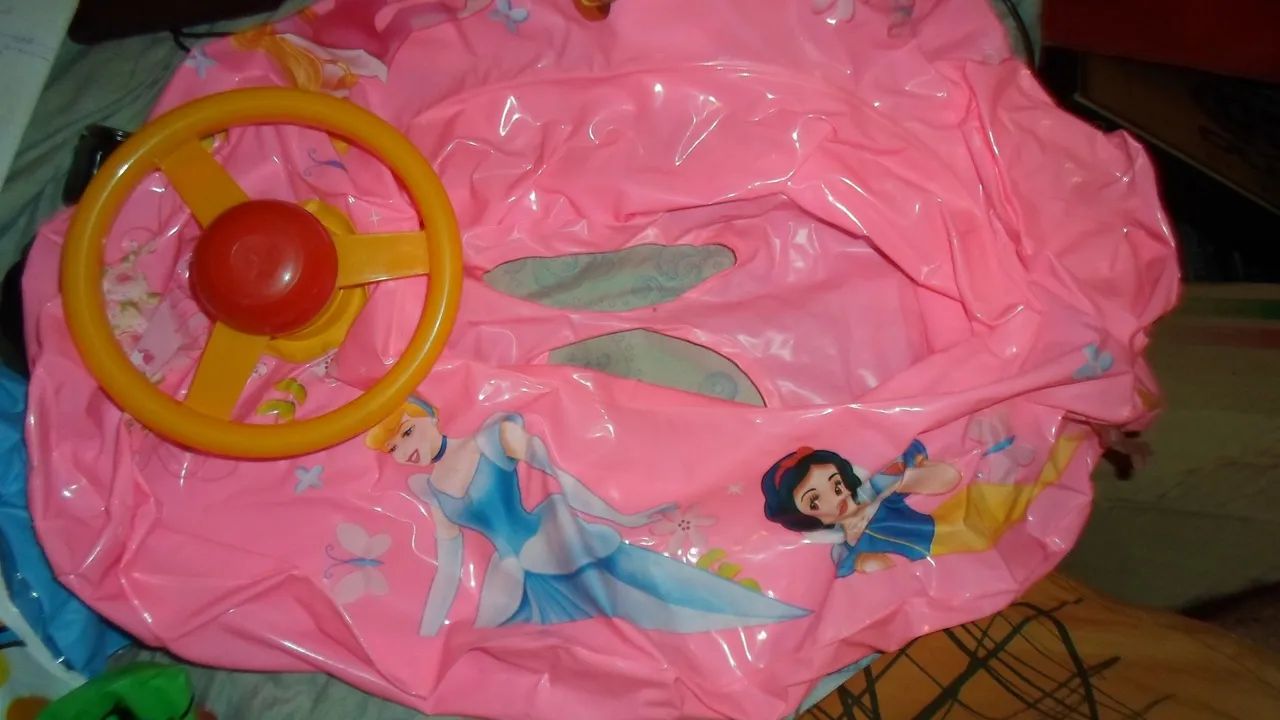 Boia Infantil Princesas com Volante - Foto 2