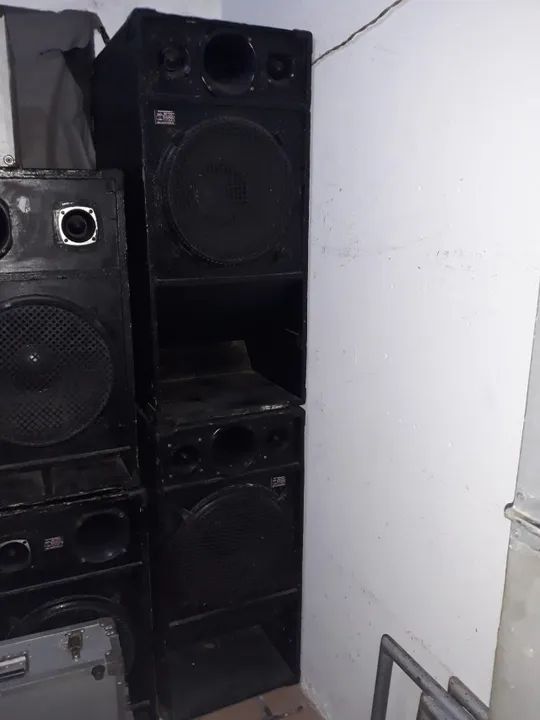 Caixas De Som Profissional 3 Vias ( O Par ) - Foto 2