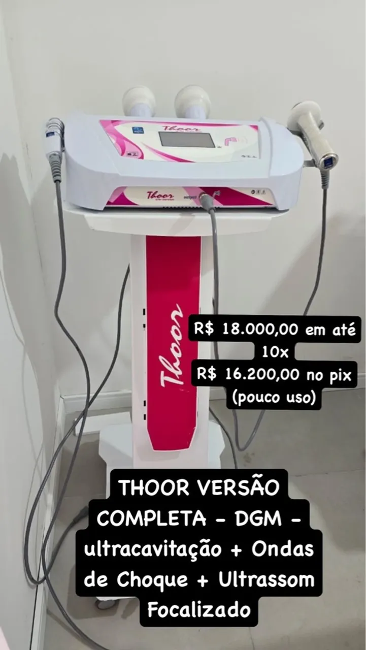Aparelho de Estética Thoor Versão Completa