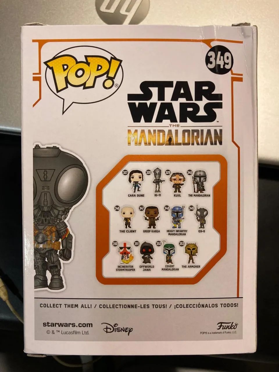 Funko Pop Disney Star Wars Q9-0 349 - Foto 4