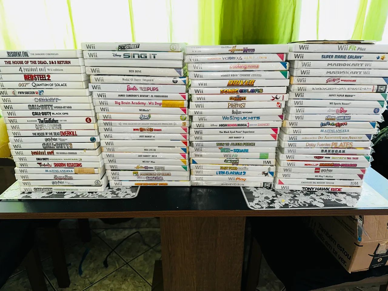 Coleção de jogos de Nintendo wii (preço na descrição)