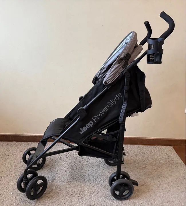 Carrinho de Bebê Jeep Powerglyde - pouquíssimo uso - Foto 4