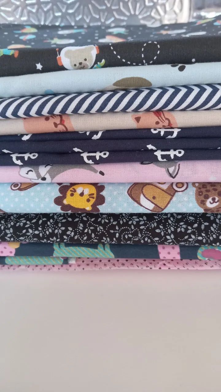 Tecidos tricoline algodão estampados para costura - Foto 5