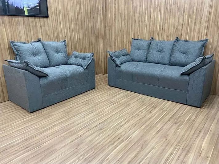 Conjunto sofá 2 e 3 lugares  - Foto 4