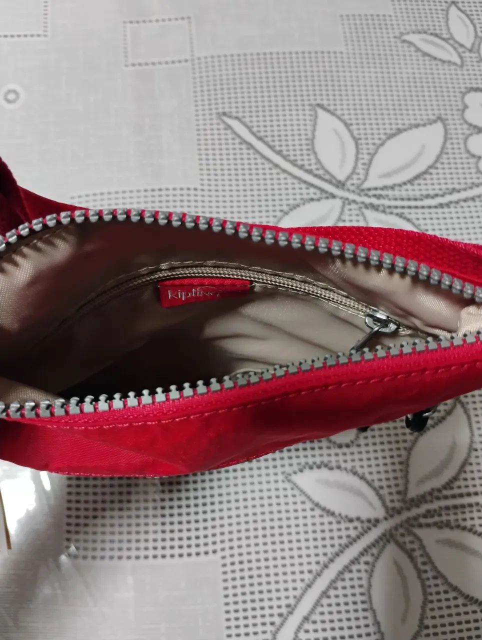 Bolsa Kipling Vermelha - Foto 2