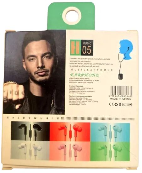 Fone de ouvido Super Bass (verde) áudio de alta fidelidade (hi-fi) som estéreo (P2) - Foto 3