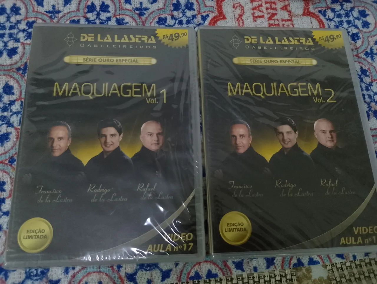 DVD De La Lastra - Escova e Modelagem - Vol. 1 e 2 - Foto 4