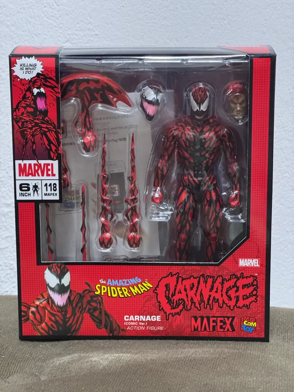 MAFEX カーネイジ　中古美品 CARNIFICINA MAFEX - Hobbies e coleções - Marizópolis 1503504329 | OLX