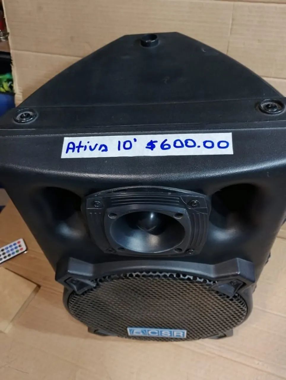 Caixa Ativa CSR 10  Modelo ZY - 9088 - 50 Rms - Foto 2